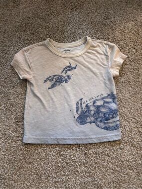 Carter’s Sea Turtle Tee Shirt 12M